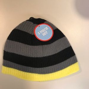 Boys beanie with gloves
